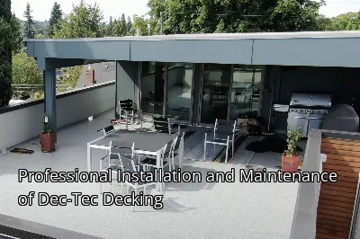 Professional Installation and Maintenance of Dec-Tec Decking Professional Installation and Maintenance of Dec-Tec Decking
