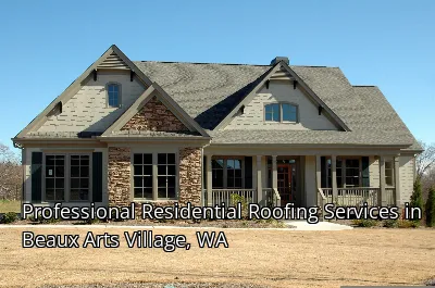 Professional Residential Roofing Services in Beaux Arts Village, WA