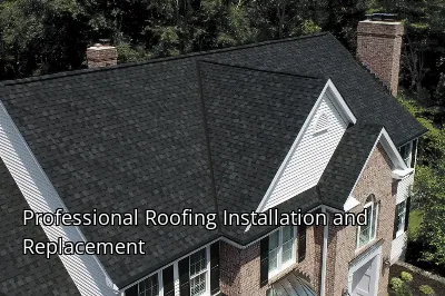 Professional Roofing Installation and Replacement