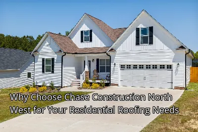 Why Choose Chase Construction North West for Your Residential Roofing Needs Why Choose Chase Construction North West for Your Residential Roofing Needs