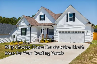 Why Choose Chase Construction North West for Your Roofing Needs Why Choose Chase Construction North West for Your Roofing Needs