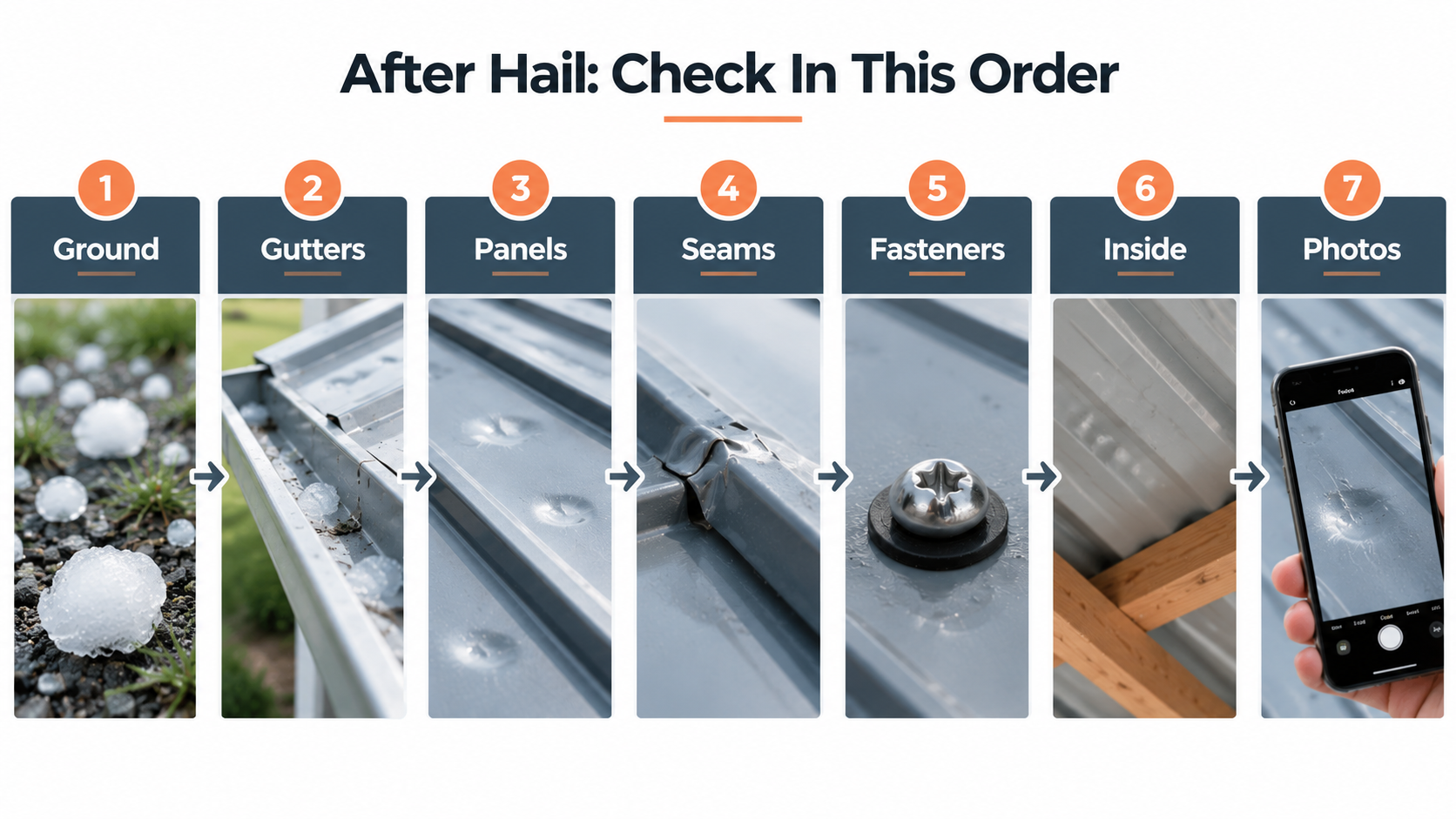 will hail damage a metal roof