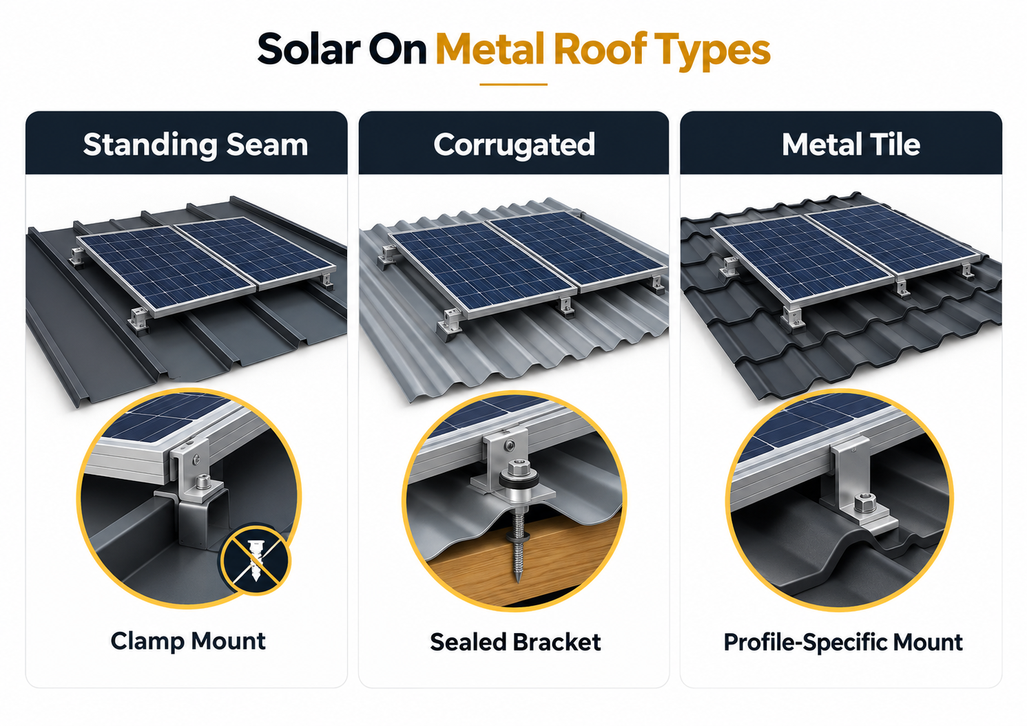 Can Solar Panels Be Installed on a Metal Roof