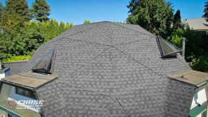 puyallup geodesic roof dome